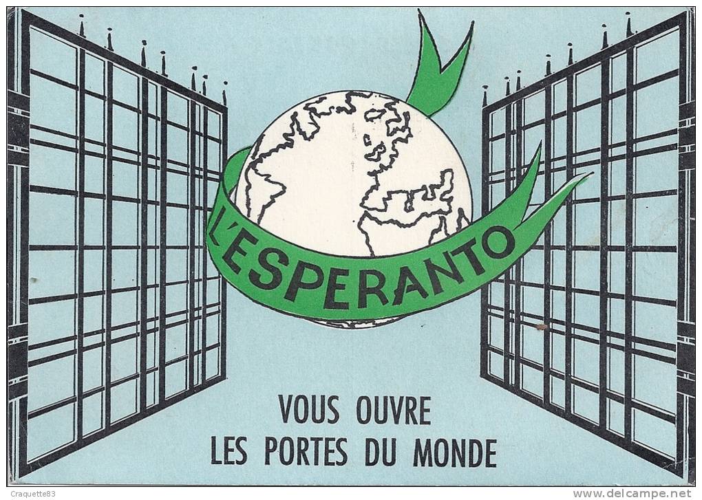 ESPERANTO VOUS OUVRE LES PORTES DU MONDE - Esperanto