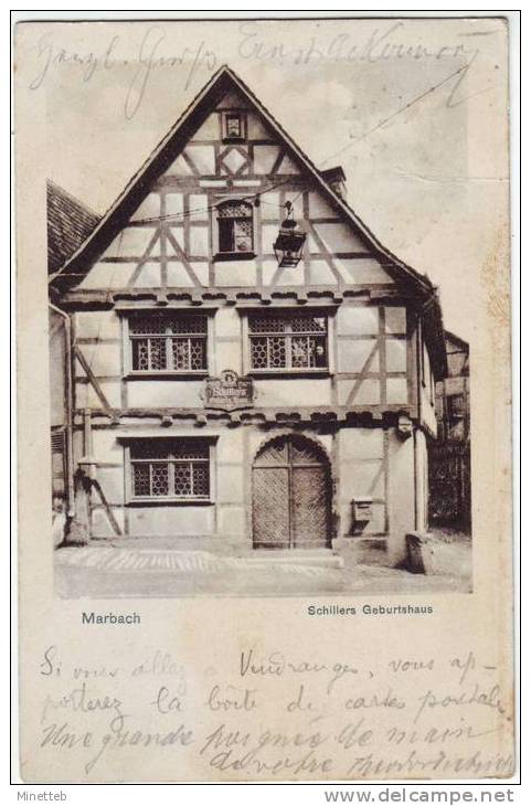 Marbach Schillers Geburtshaus - Marbach