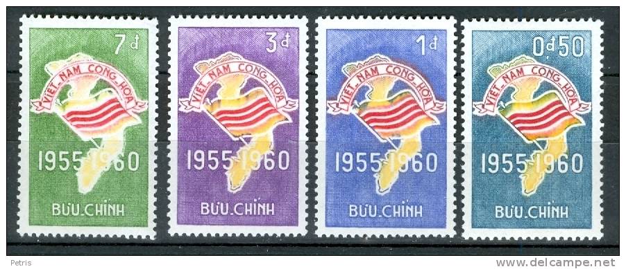 Viet Nam 1960 5 Ann. Of Republic MH - Lot. 489 - Vietnam
