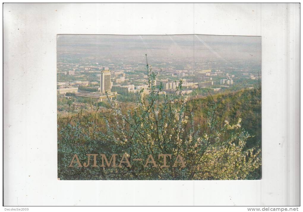 ZS22036 Alma Ata  Used Perfect Shape Back Scan At Request - Kazakhstan