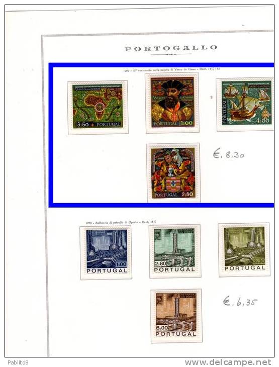 PORTUGAL PORTOGALLO 1969 VASCO DE GAMA MNH - Nuovi