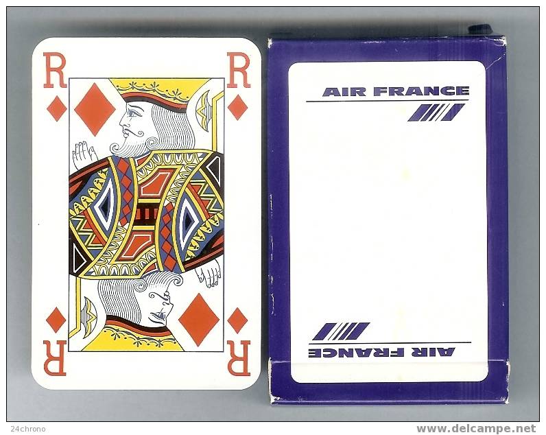 Jeu De 54 Cartes Plus Deux Jokers: Air France, Mundi, Aviation (12-637) - 54 Cartes