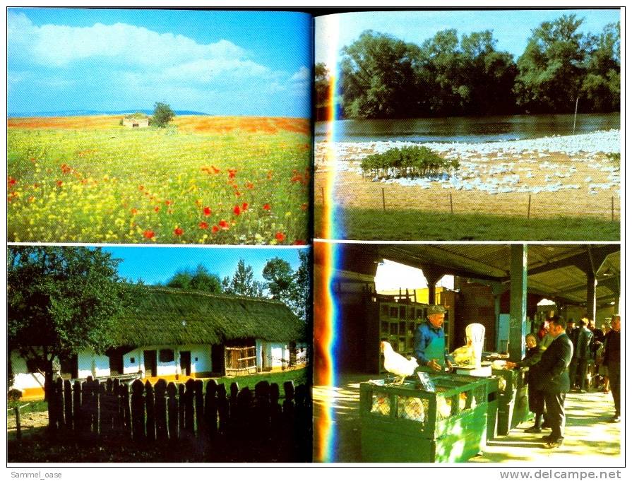 Ungarn Reiseführer Mit Stadtführer Budapest + Karte  -  15 Farbfotos  -  33 Fotos S/w , 1988 - Hongarije