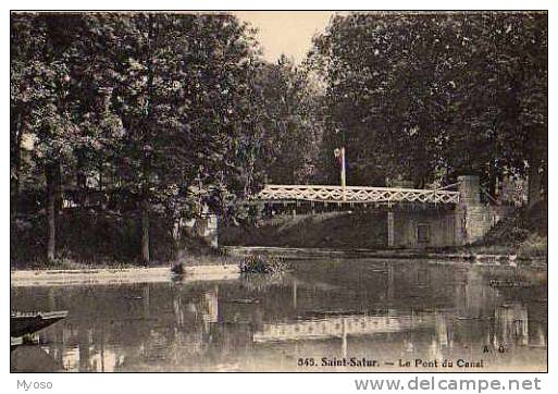 18 ST SATUR Le Pont Du Canal - Saint-Satur