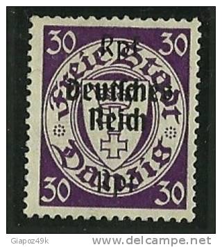 GERMANIA - 3° REICH 1939 - DANZICA - N. 653 K S.g./usato - Cat. ? € - L. N. 4302 - Nuovi