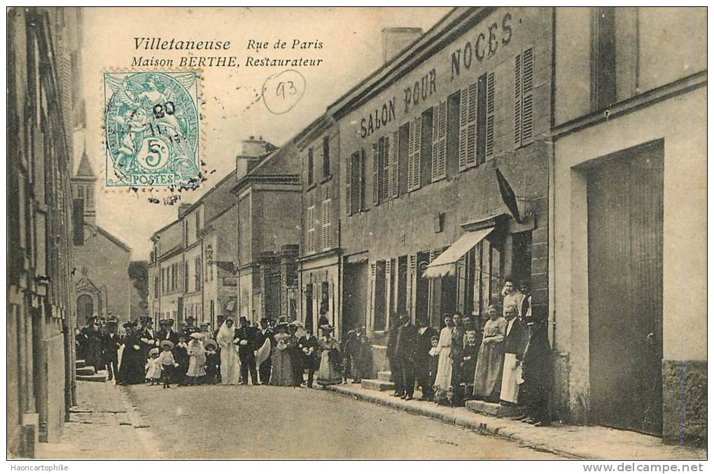 Villetaneuse : Rue De Paris - Villetaneuse