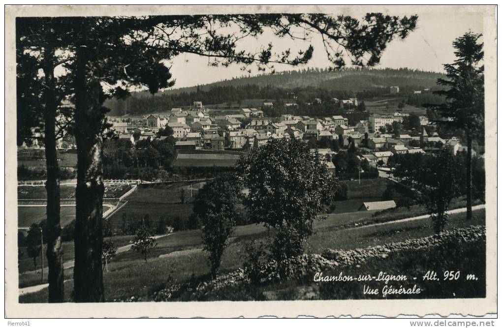 LE CHAMBON SUR LIGNON - Vue Générale - Le Chambon-sur-Lignon