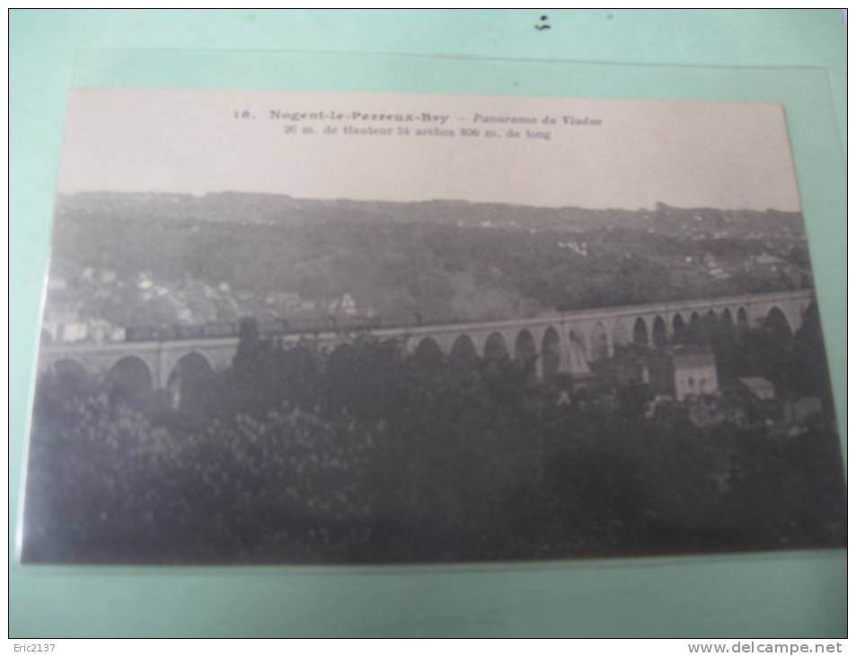 PANORAMA DU VIADUC  - NOGENT LE PERREUX-BRY SUR MARNE... - Ouvrages D'Art