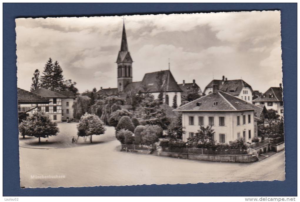 MUNCHENBUCHSEE - Bord Dentelé - Très Bon état - Münchenbuchsee