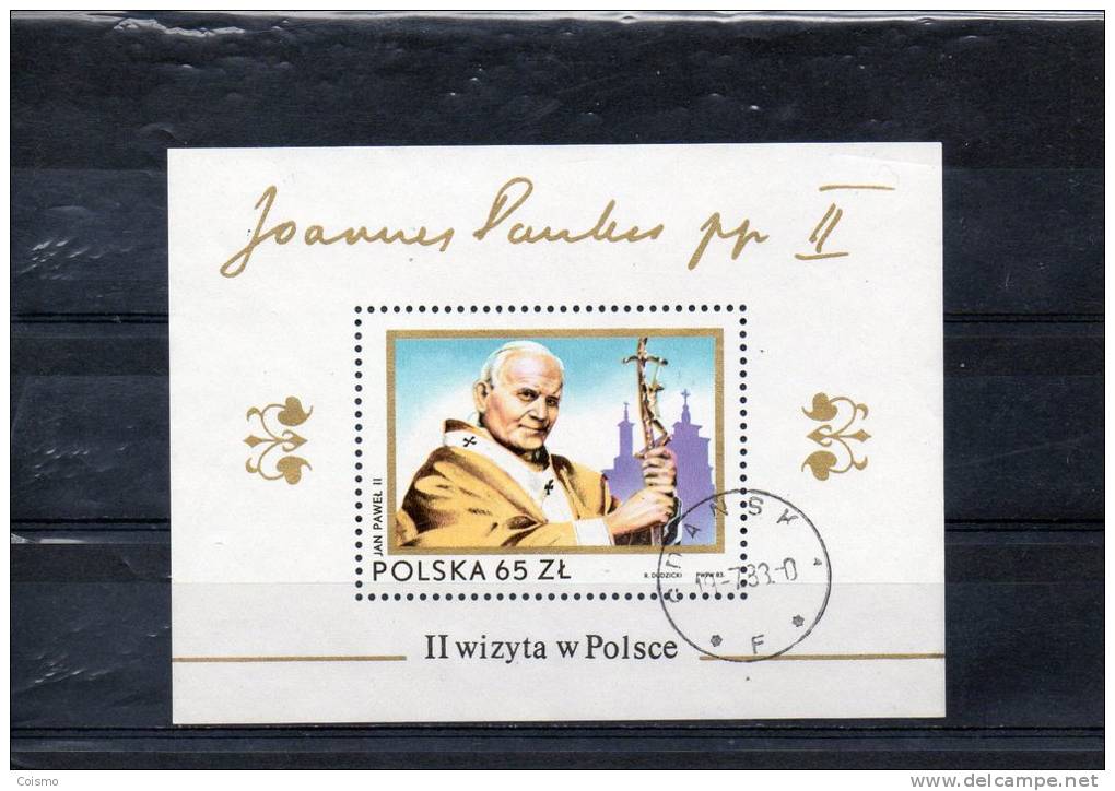 POLOGNE - JEAN-PAUL II: BF N°99 - Papes