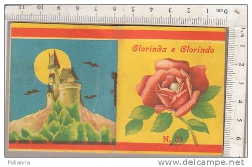 PO1957B# ALBO ILLUSTRATO MIGNON Serie FAVOLETTE DELLA NONNA N.35 Ed.Vecchi 1952 - GLORINDA E GLORINDO - Antichi