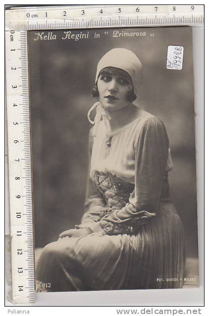 PO1992B# CINEMA CABARET - ATTRICE SOUBRETTE - NELLA REGINI - OPERETTA PRIMAROSA - DECO - Fot.Badodi  No VG - Attori