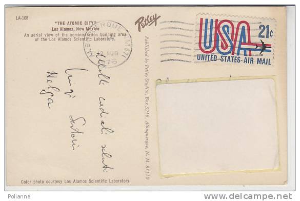 PO2024B# NEW MEXICO - LOS ALAMOS - THE ATOMIC CITY  VG 1976 - Albuquerque