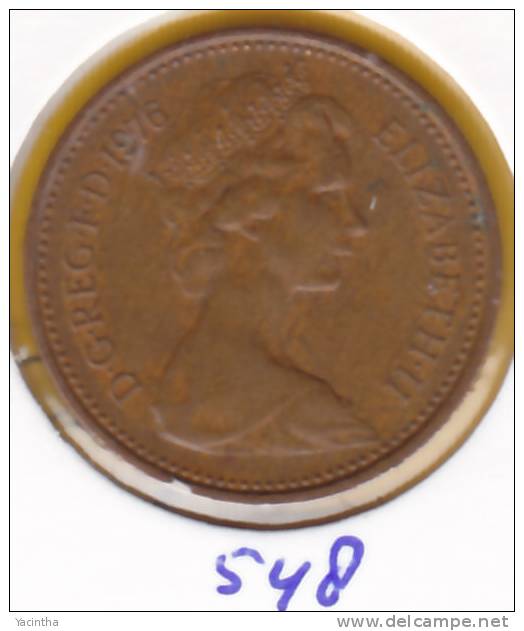 @Y@    Groot Britannie  1 Penny  1976    (548) - 1 Penny & 1 New Penny