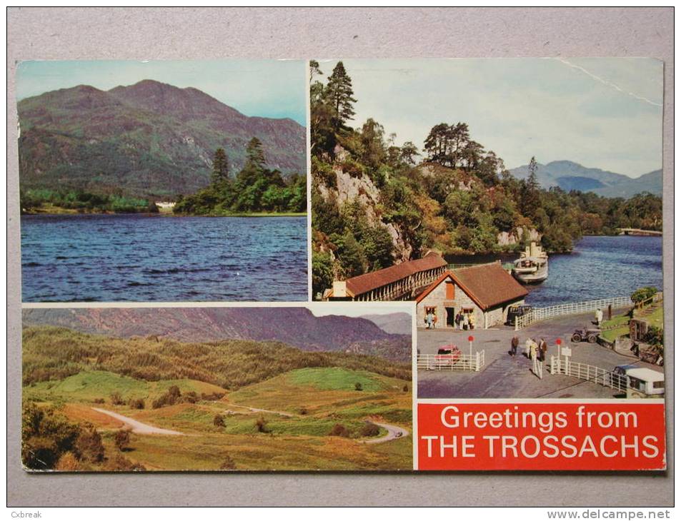 The Trossachs, Loch Achray, Loch Katrine, The Duke's Road From Aberfoyle - Stirlingshire