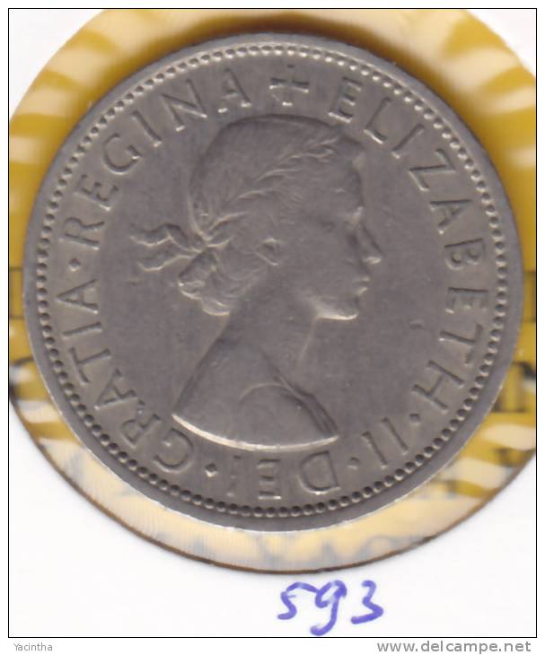 @Y@    Groot Brittanie  2 Shilling  1967      (593) - J. 1 Florin / 2 Schillings