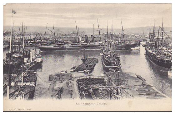 Southampton Docks, England, 00-10s - Southampton