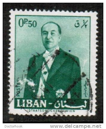 LEBANON   Scott #  344  VF USED - Lebanon