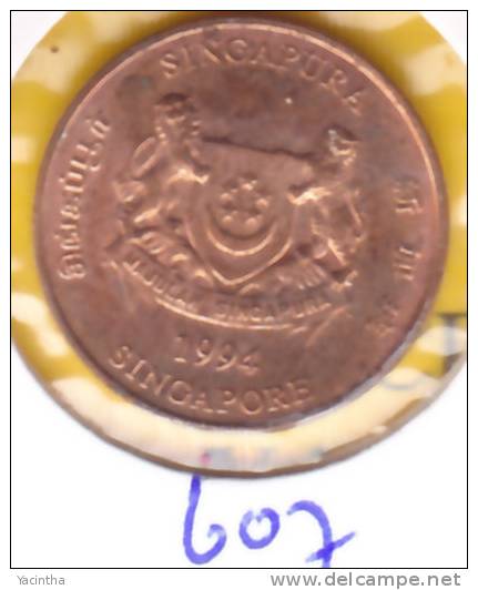 @Y@    Signapore  1  Cent 1994   (607) - Singapour