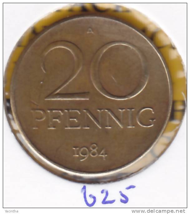 @Y@    DDR  20 Pf   1984    (625) - 20 Pfennig