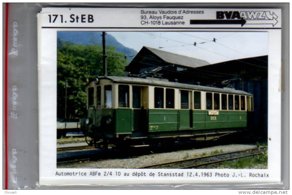 BVA Bahnen Serie 171. StEB  Stansstad - Stans