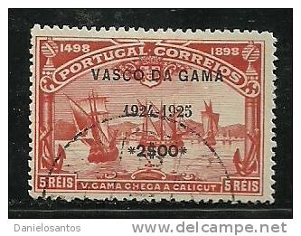 Portugal 1898 4 Cent Descob Caminho Maritimo Para India Overprintt Vasco Da Gama - Maritiem