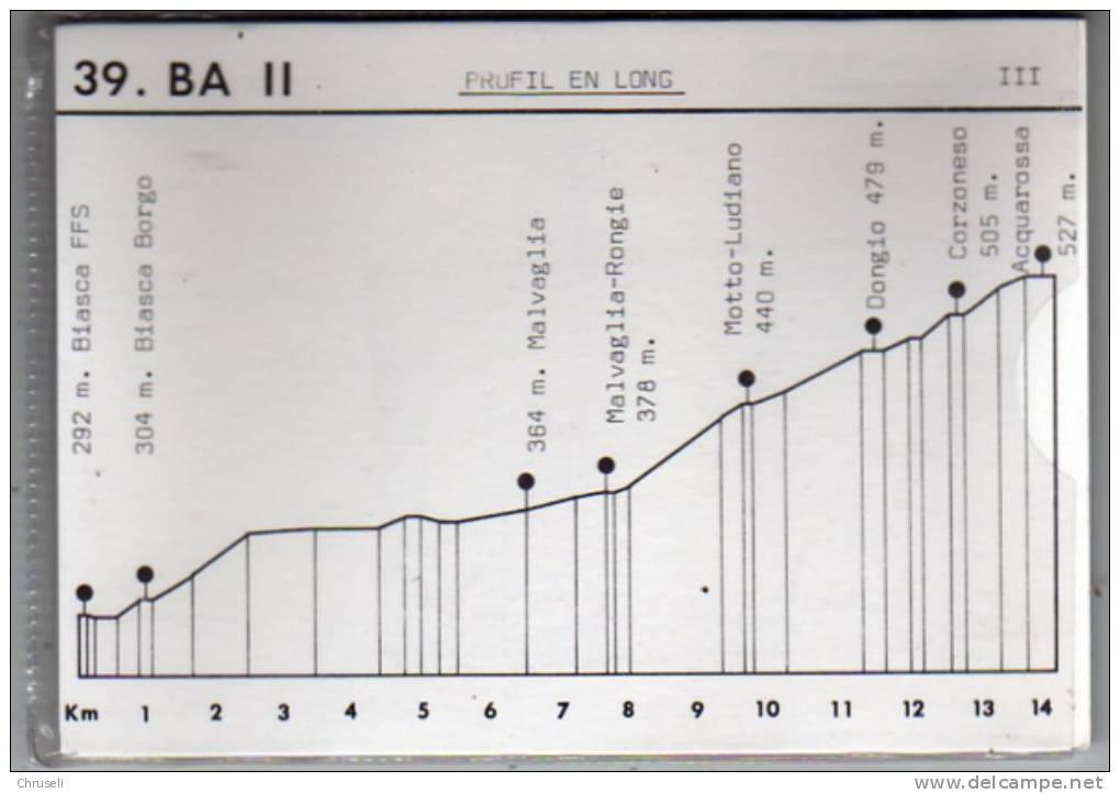 BVA Bahnen Serie 39.BA  II  Biasca- Acquarossa - Acquarossa