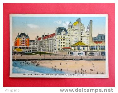 - New Jersey > Atlantic City   Hotel Dennis  Marlborough Blenheim   1917 Cancel ---- Ref   413 - Atlantic City