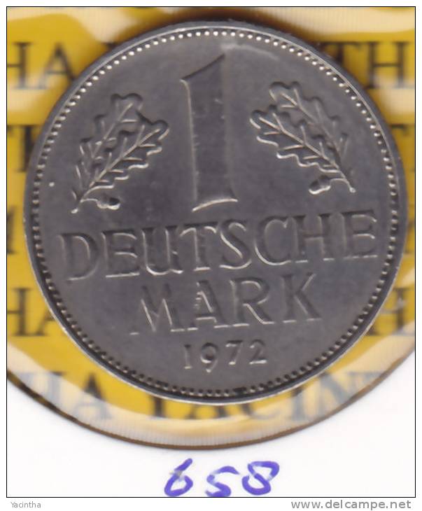 @Y@  1 Mark  Duitsland  1972 J    (658) - 1 Mark