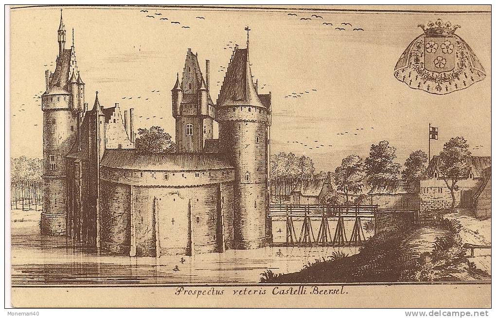 Le Château De Beersel (Brabant) Au XVIIe S. - Beersel