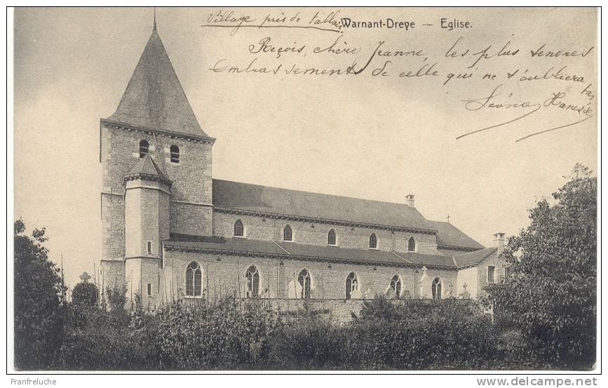 WARNANT DREYE  (4530) L ' église - Villers-le-Bouillet