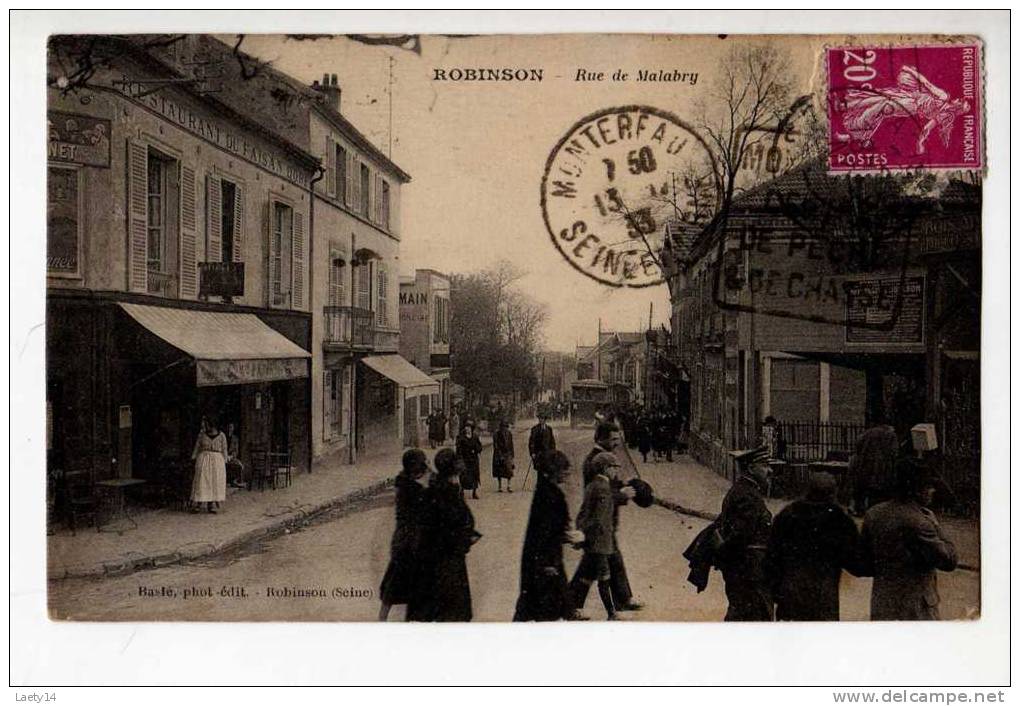 ROBINSON - Rue De Malabry - Autres & Non Classés