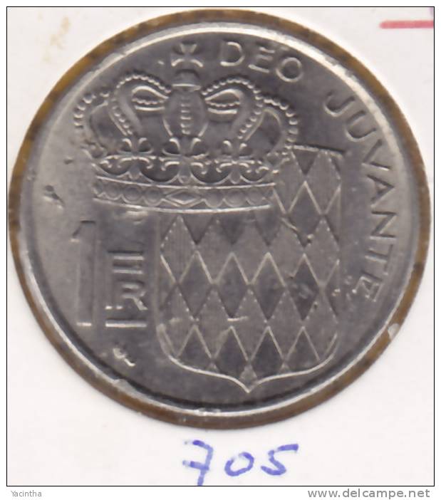 @Y@   Monaco  1  Franc  1960       (705) - 1960-2001 Nouveaux Francs