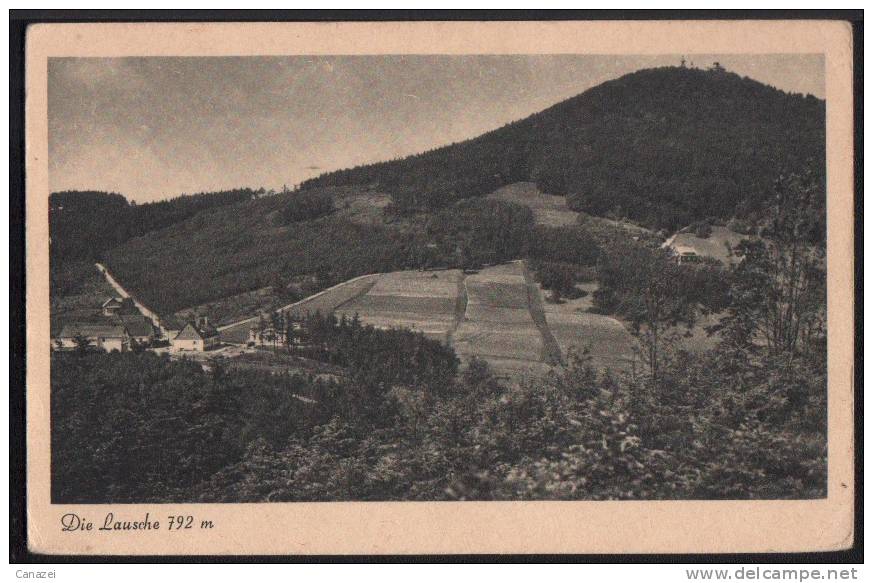 AK Jonsdorf, Die Lausche, Zittauer Gebirge, Kupertiefdruck - Jonsdorf