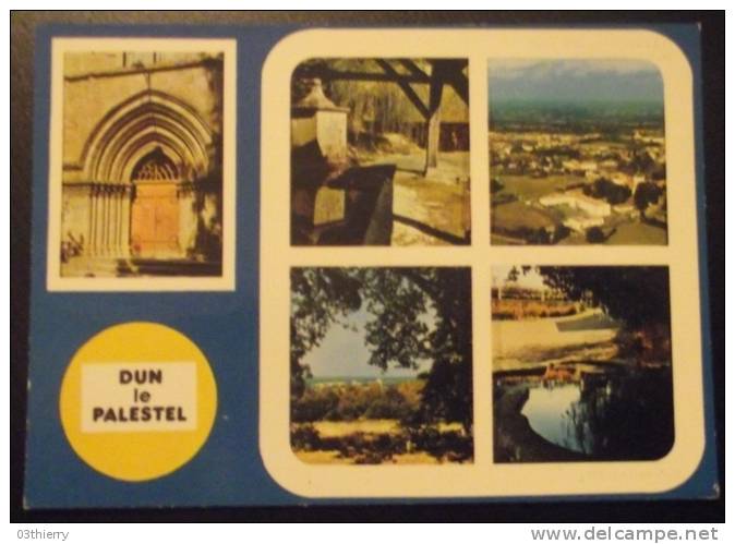 CPSM 23 DUN LE PALESTEL MULTIVUE 1975 Ecrite - Dun Le Palestel