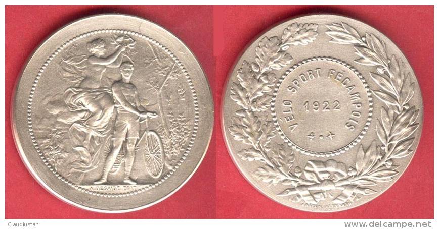 ** MEDAILLE   VELO   FECAMPOIS  1922   +  AUTRES   LOTS ** - Autres & Non Classés