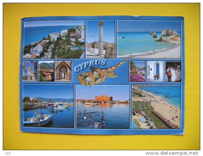 Cyprus,big Postcard - Chypre