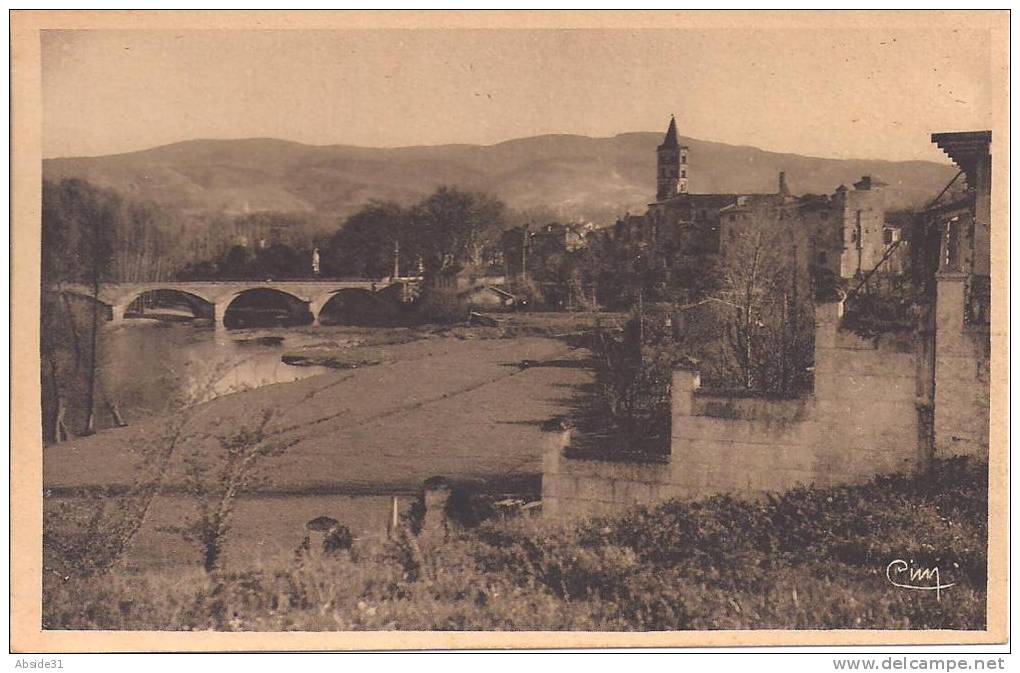 LABRUGUIERE - Pont  Sur  Le  Thoré - Clocher  Du  XIIIe  Siècle  Et  Montagne  Noire - Labruguière