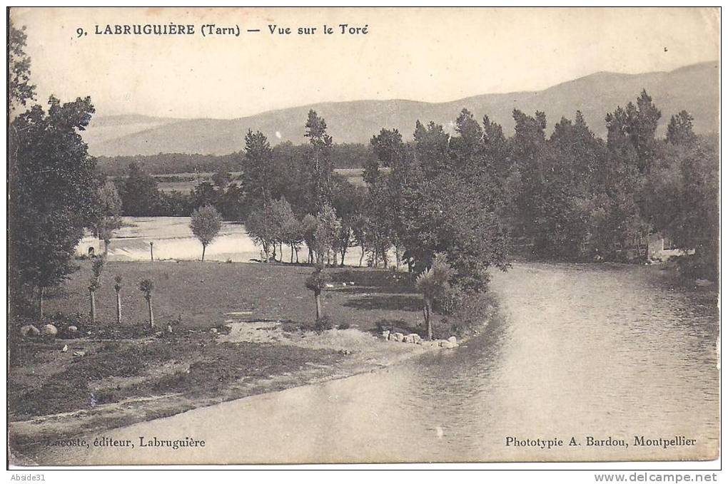 LABRUGUIERE -  Vue  Sur  Le  Toré  ( Thoré) - Labruguière