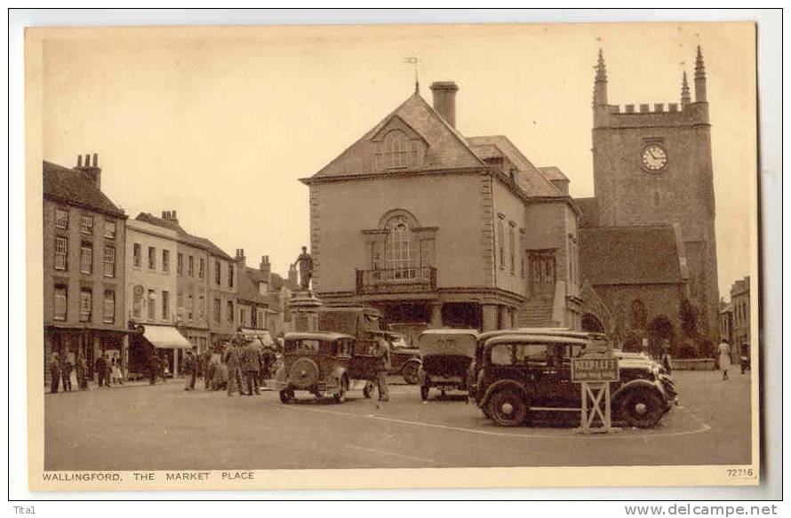 D9282 - Wallingford - The Market Place  *old Timer* - Sonstige & Ohne Zuordnung