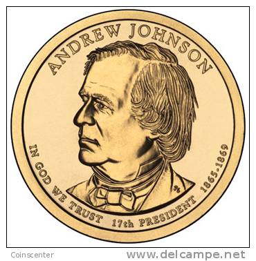 USA 1 Dollar 2011 P Mint "Andrew Johnson" UNC - 2007-…: Presidents