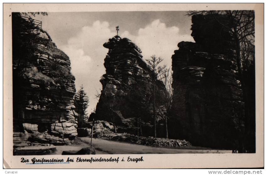 AK Greifensteine Bei Ehrenfriedersdorf, 1957 - Ehrenfriedersdorf