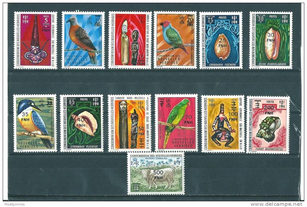 Nouvelles Hébrides:  450/ 475 ** - Unused Stamps