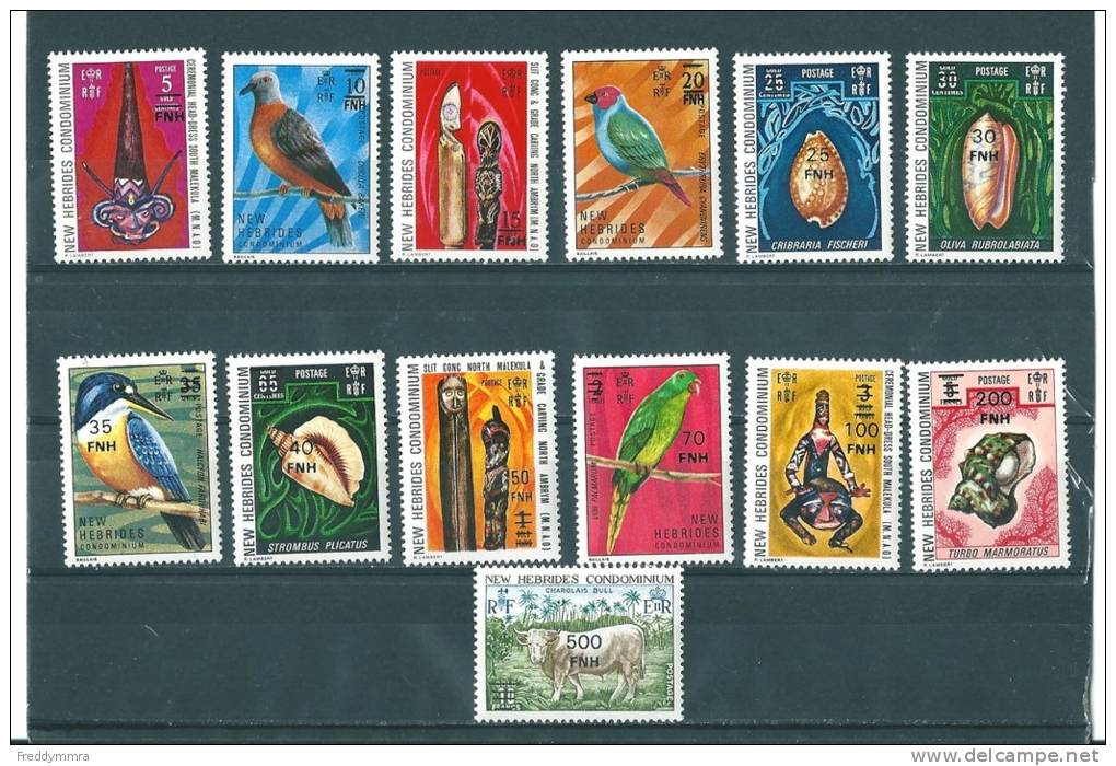 Nouvelles Hébrides:  450/ 475 ** - Unused Stamps