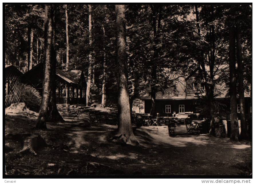 AK Waschleithe, OT Haide, Köhlerhütte Fürstenbrunn, Echt Foto 1973 Ungelaufen - Grünhain