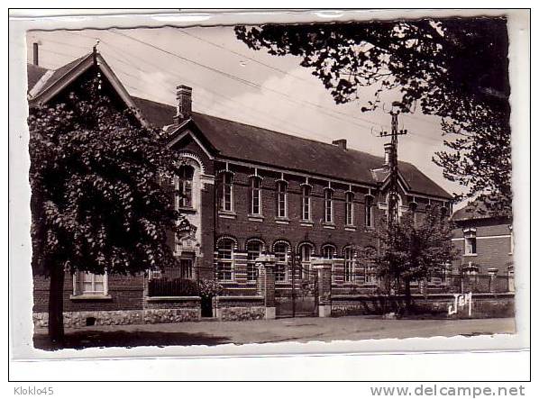 51 LANDRECIES ( Nord ) - Ecole Supérieure Des Filles - CPSM JEM édition MERCIER Haumont - Landrecies