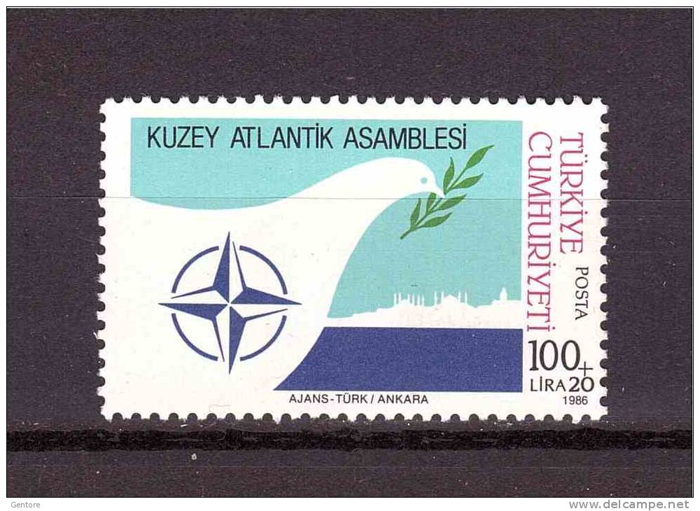 TURKEY 1986 NATO Unificato Cat. N° 2520  Absolutely MNH ** - NATO