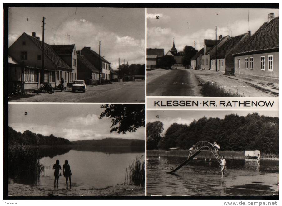 AK Klessen/Rathenow,Lehrlingswohnheim LPG Thälmann 1983 - Rathenow