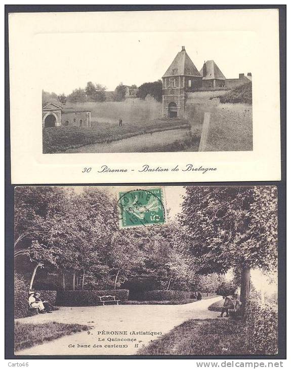 Cinq Cartes Postales De PERONNE -  Voir Scans - Peronne