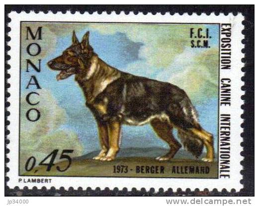 MONACO: Chiens.  Yvert  N° 922  Emis En 1973. Exposition Canine. Neuf Sans Charniere. (MNH) - Andere & Zonder Classificatie